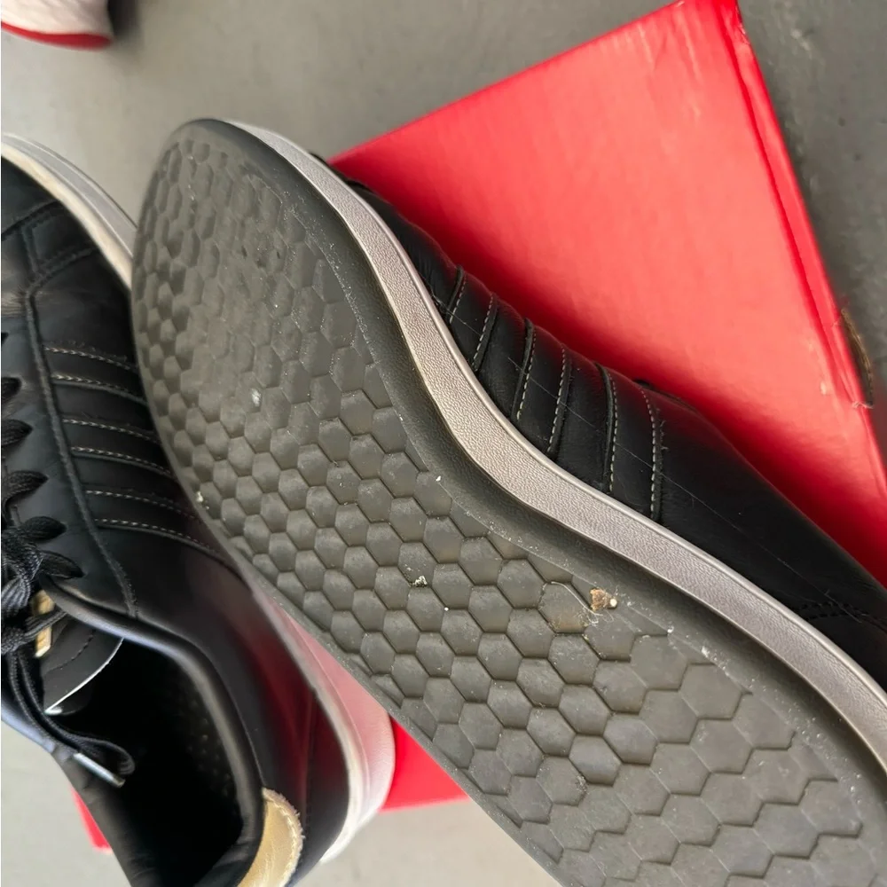 Black adidas mens Grand Court Sneaker - Picture 8 of 12